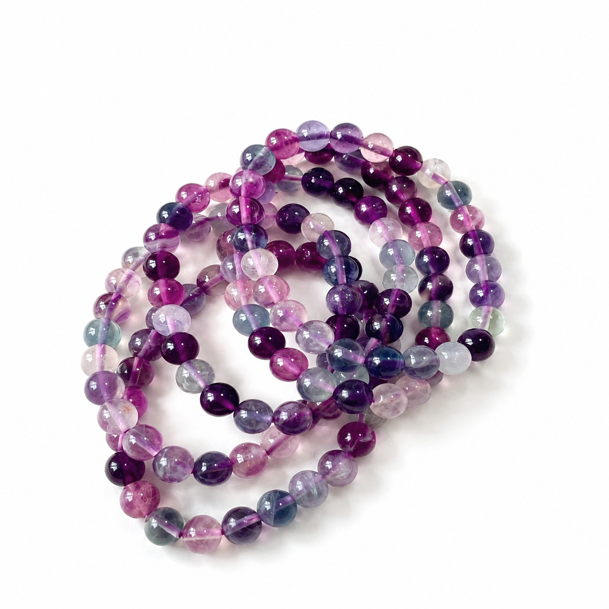 HQ fluorite crystal bracelet-B007