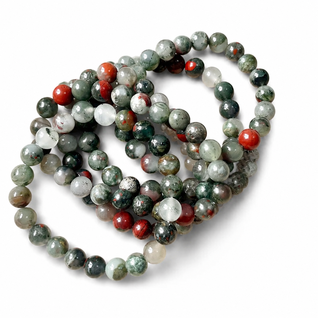 Africa blood crystal bracelet-B011