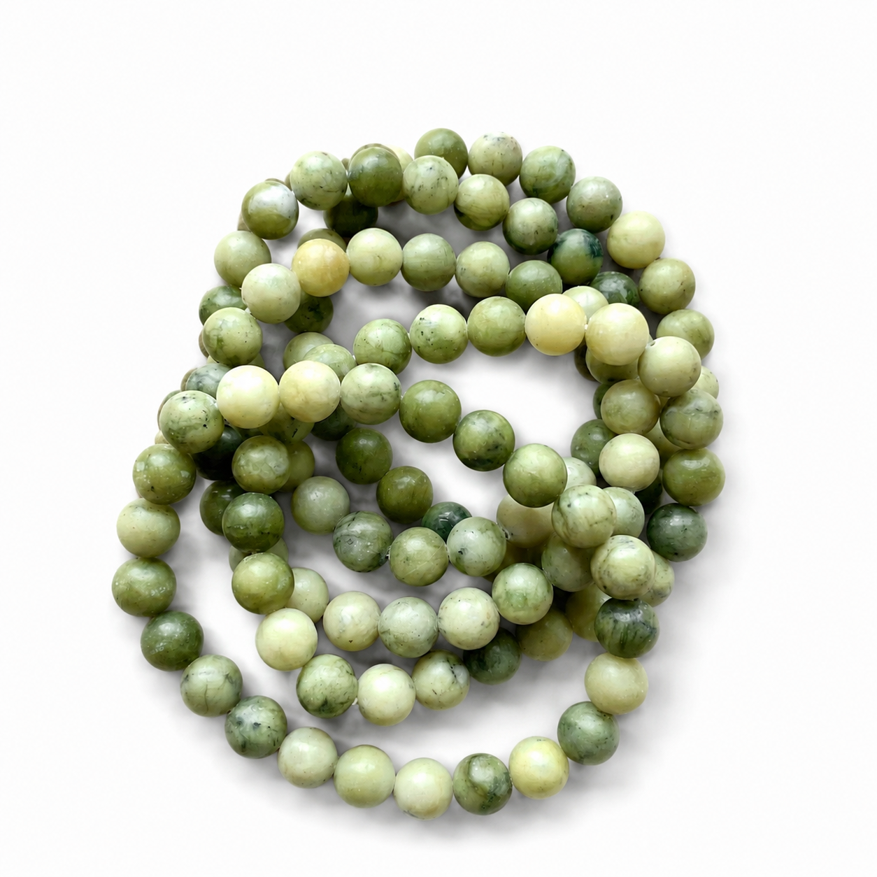 Serpentine Jade crystal bracelet-B018