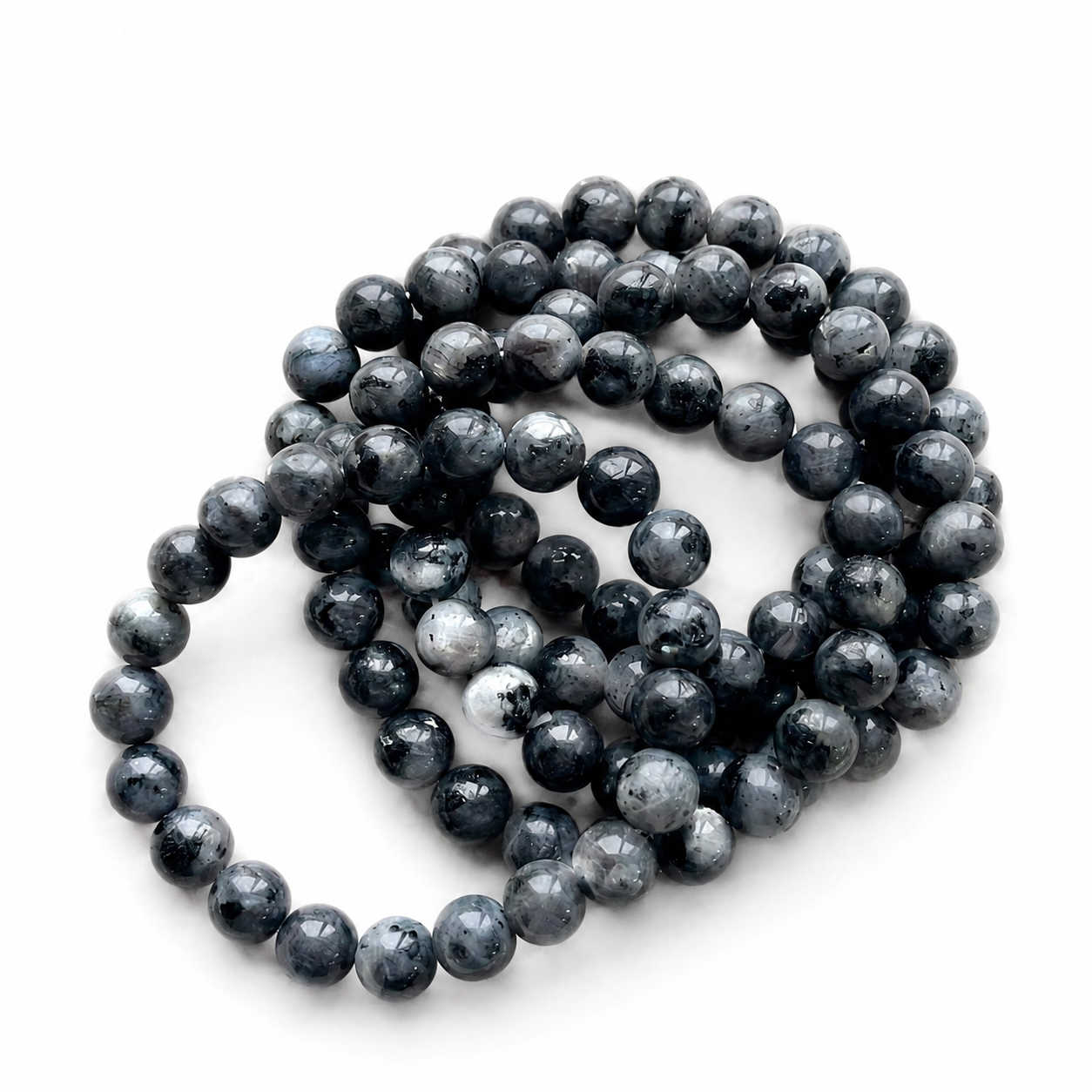 Larvikite crystal bracelet-B019