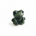 1PC natural green jade toad crystal carving-C032