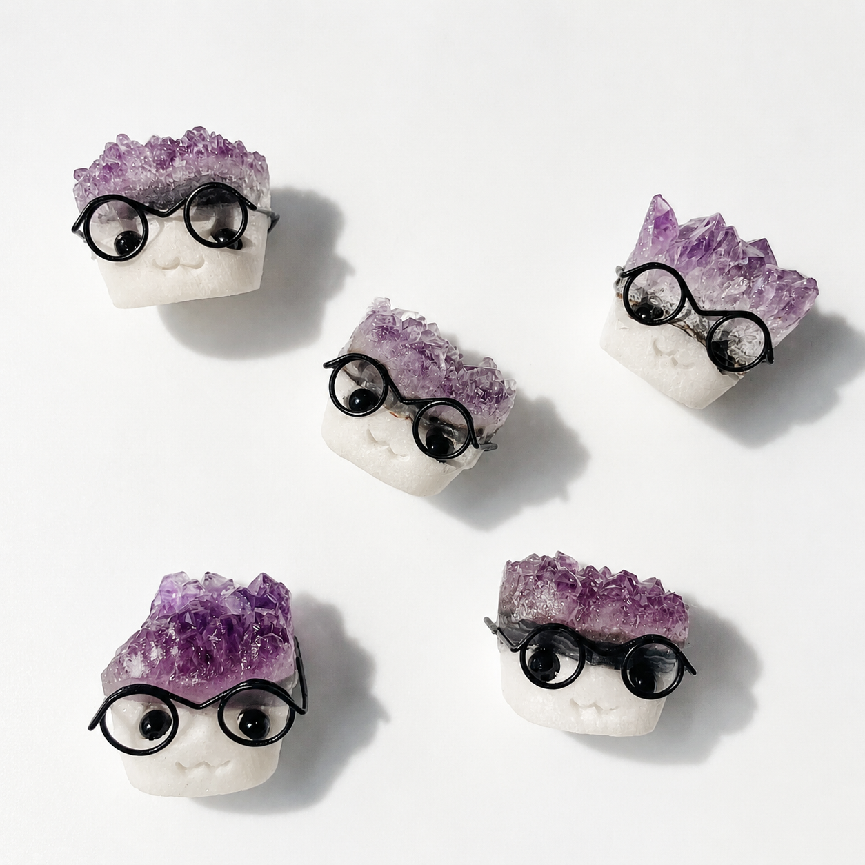 Natural crystal amethyst cluster hedgehog amethyst hedgehog-C007