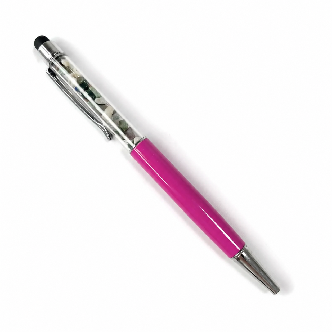 2IN1 chips stone Crystal Pen On-screen Stylus Crystal Gift-C012
