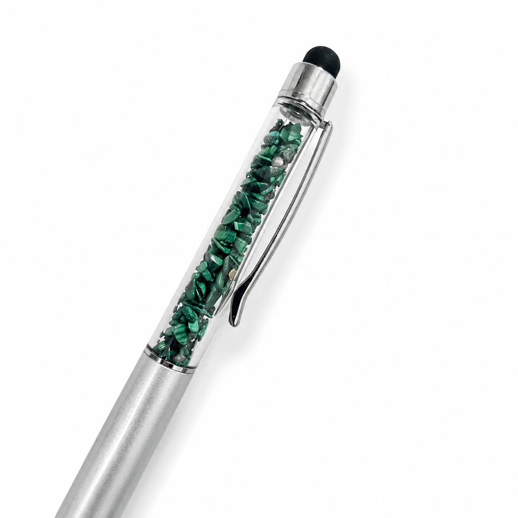 2IN1 chips stone Crystal Pen On-screen Stylus Crystal Gift-C012