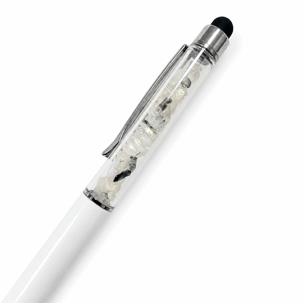 2IN1 chips stone Crystal Pen On-screen Stylus Crystal Gift-C012