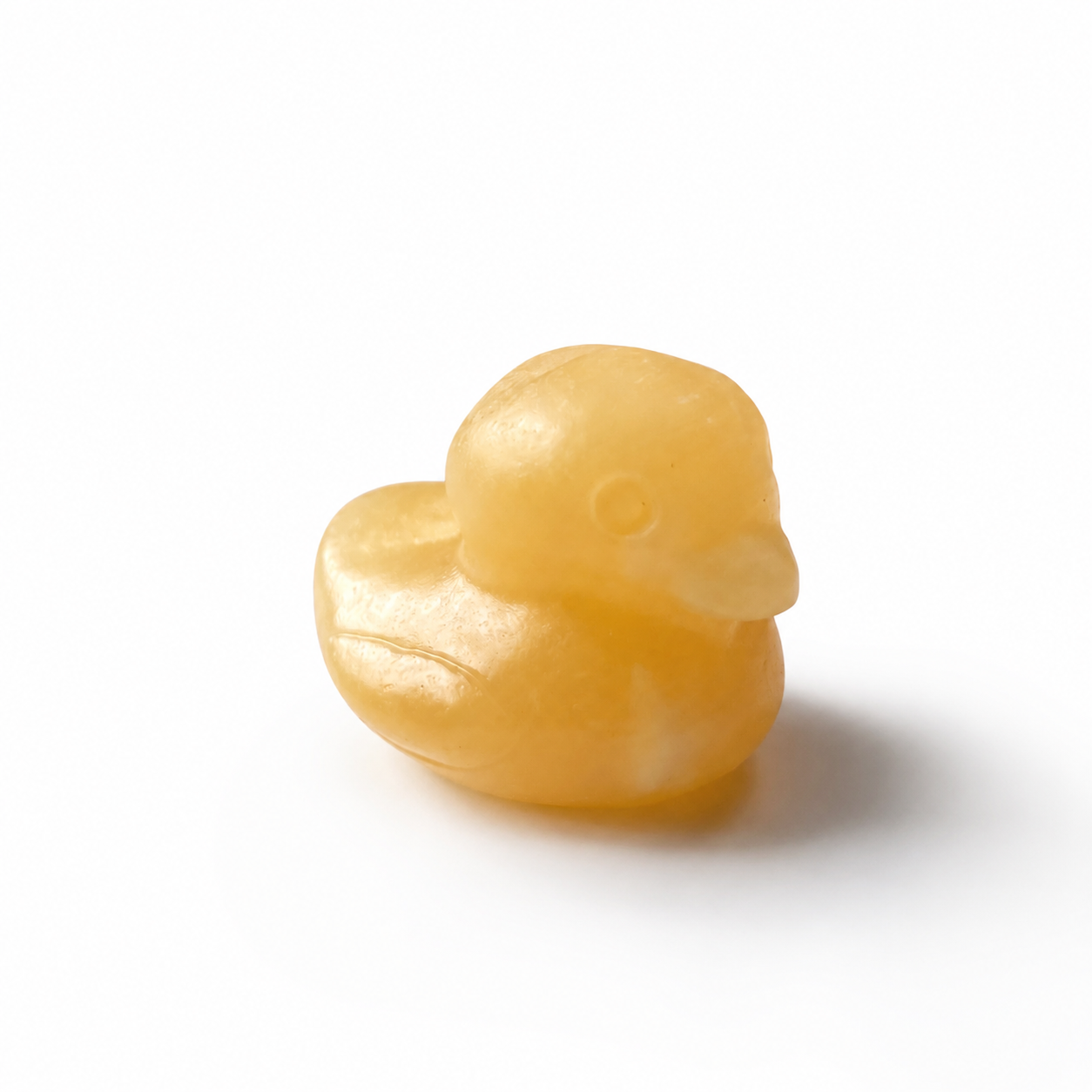 35mm Multi-material handmade crystal duck carved-C016
