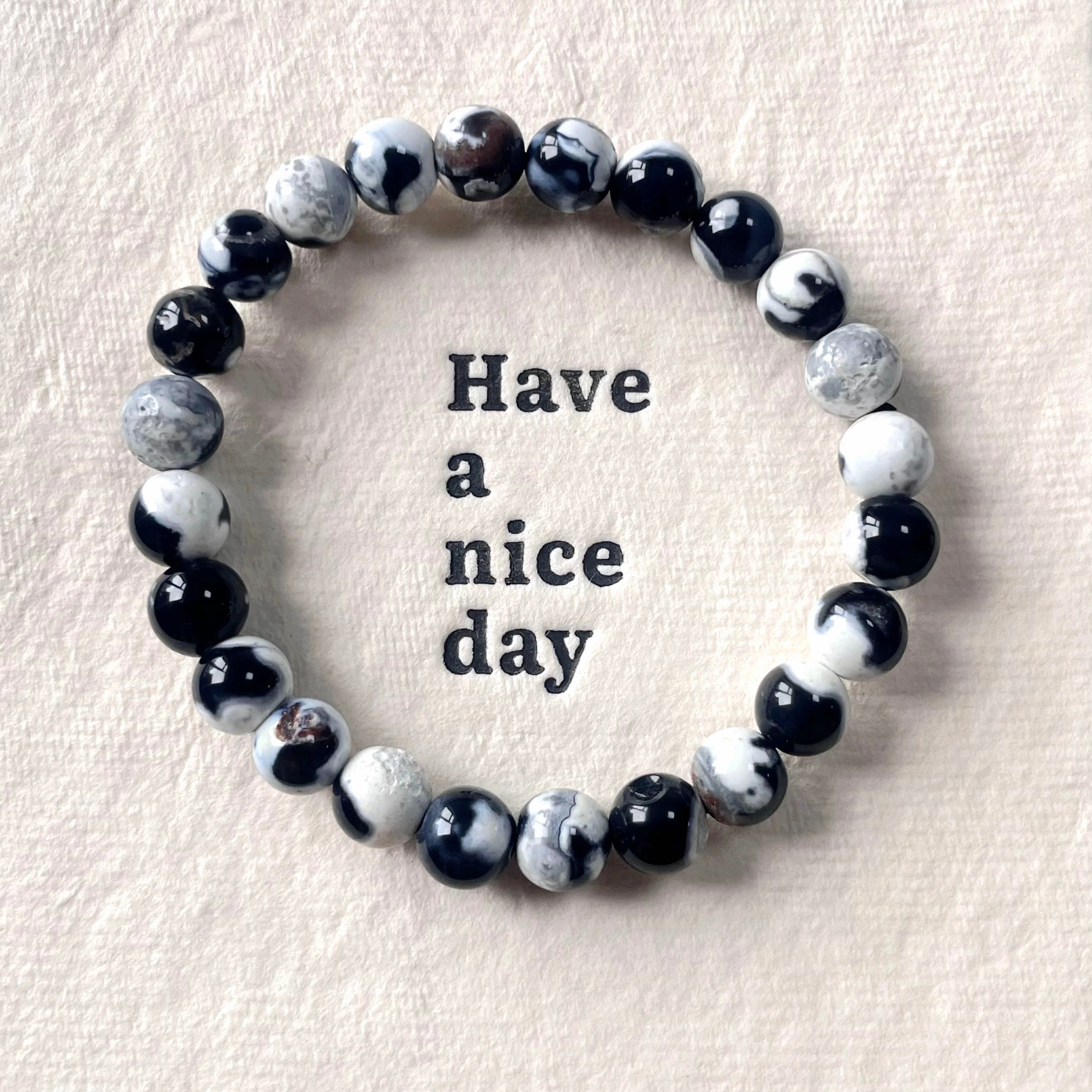 Orca agate bracelet Wholesale-B008