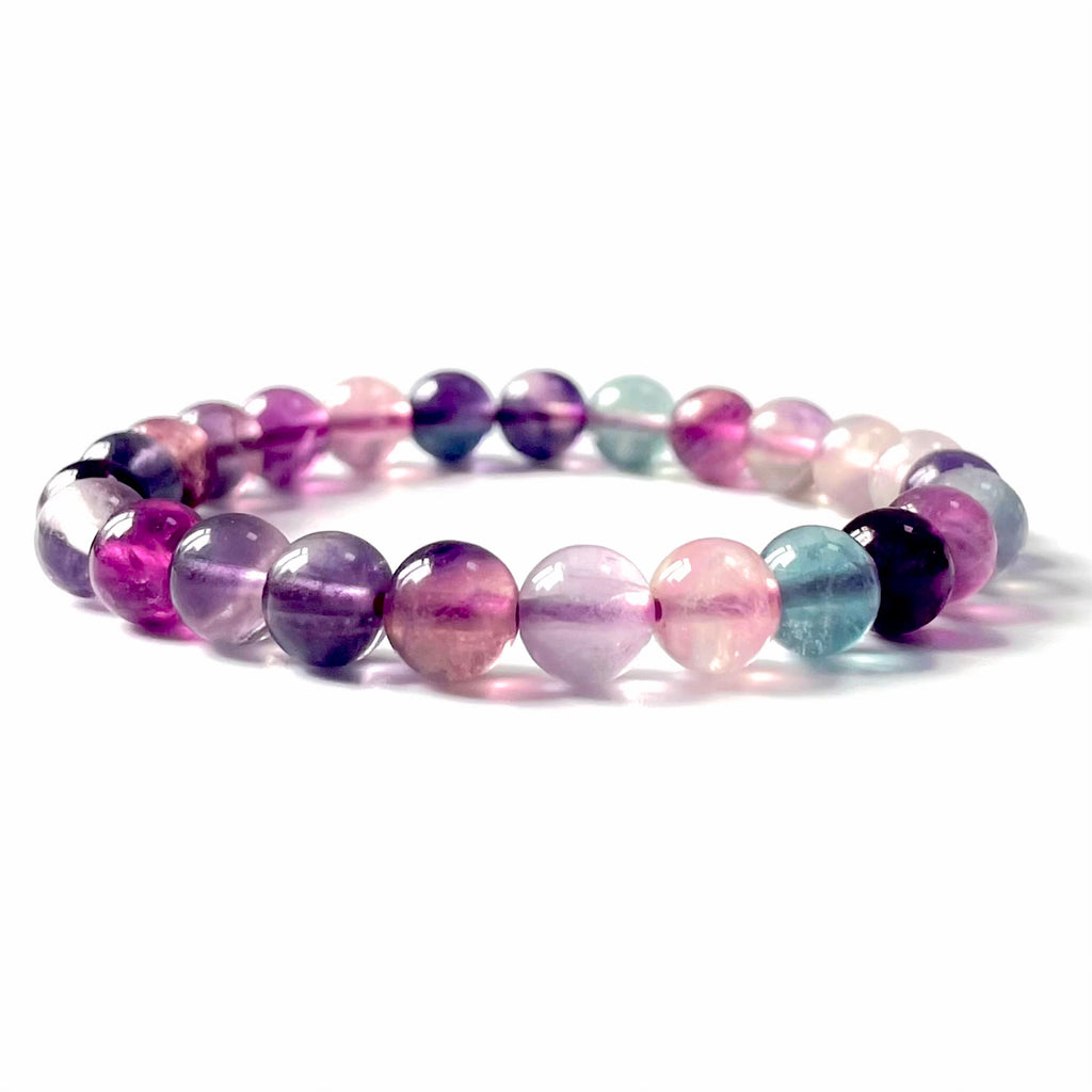 HQ fluorite crystal bracelet-B007