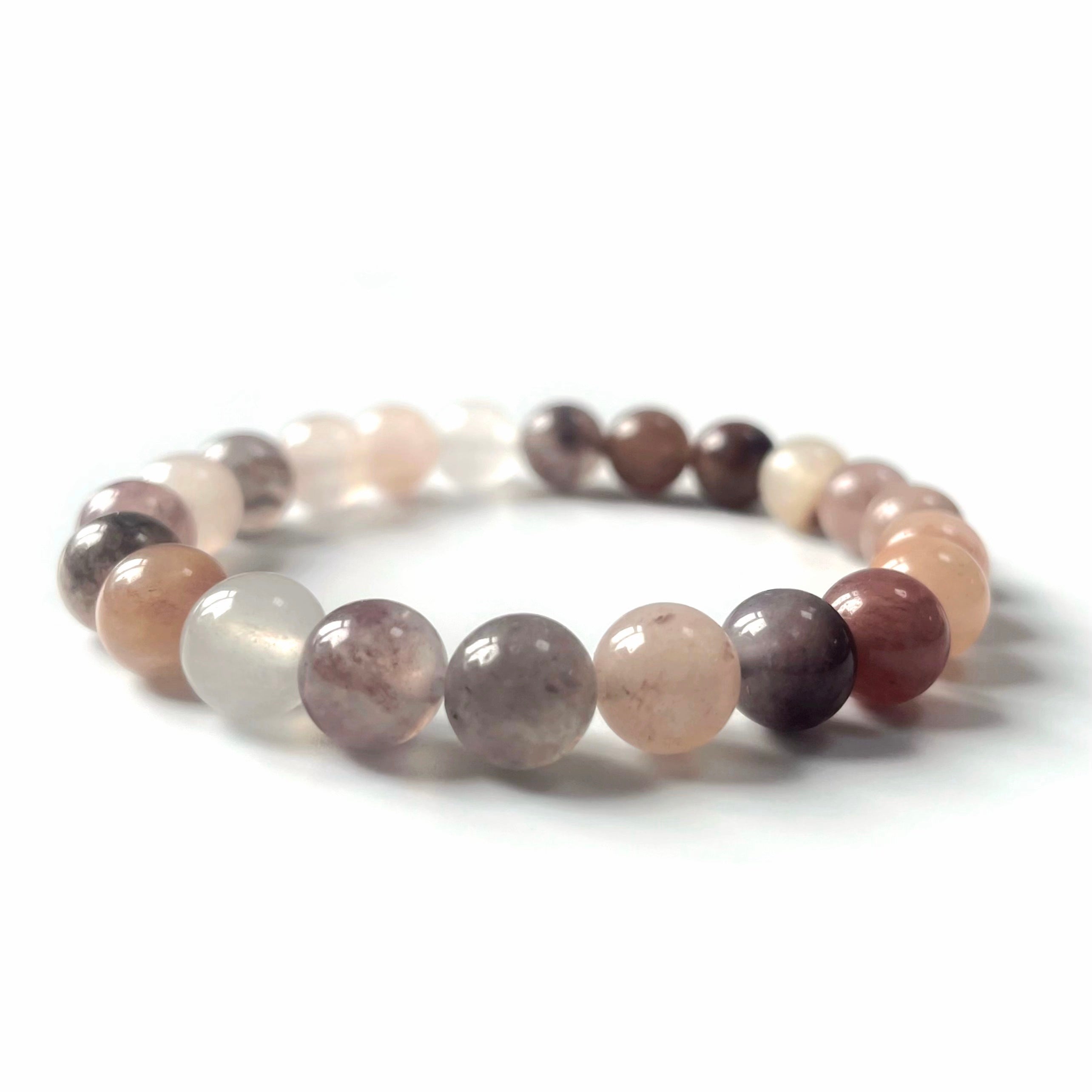 Violet aventurine crystal bracelet-B012