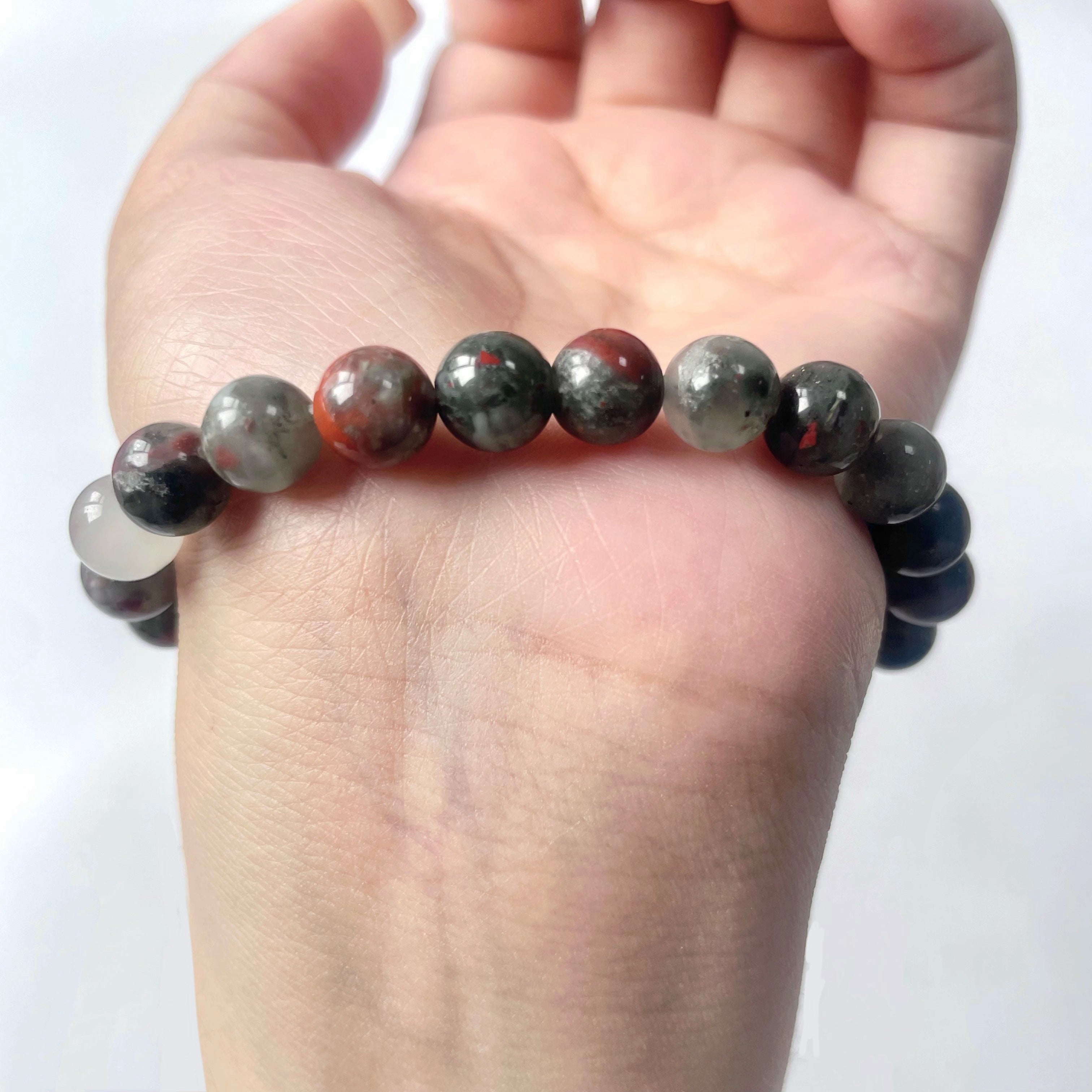 Africa blood crystal bracelet-B011