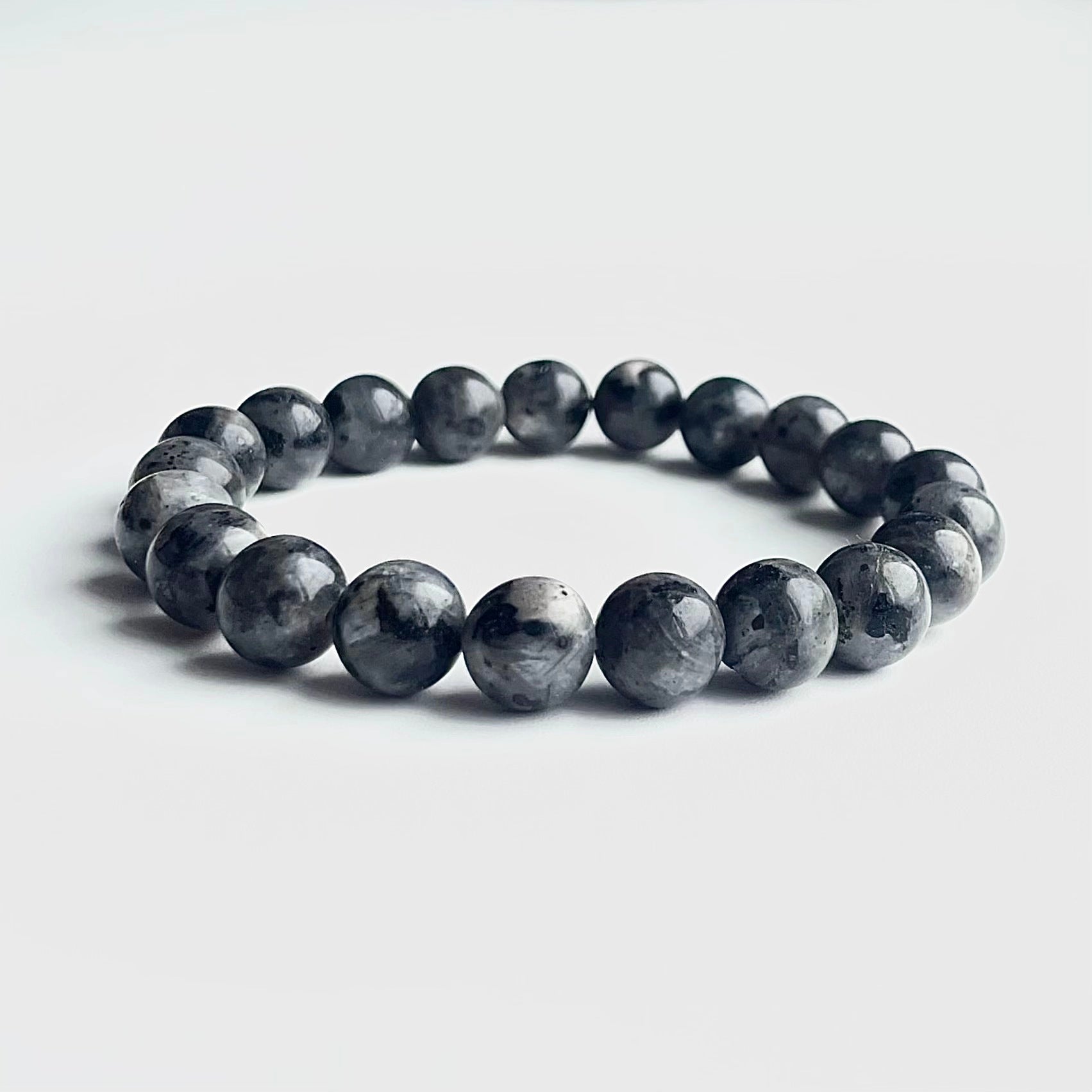 Larvikite crystal bracelet-B019