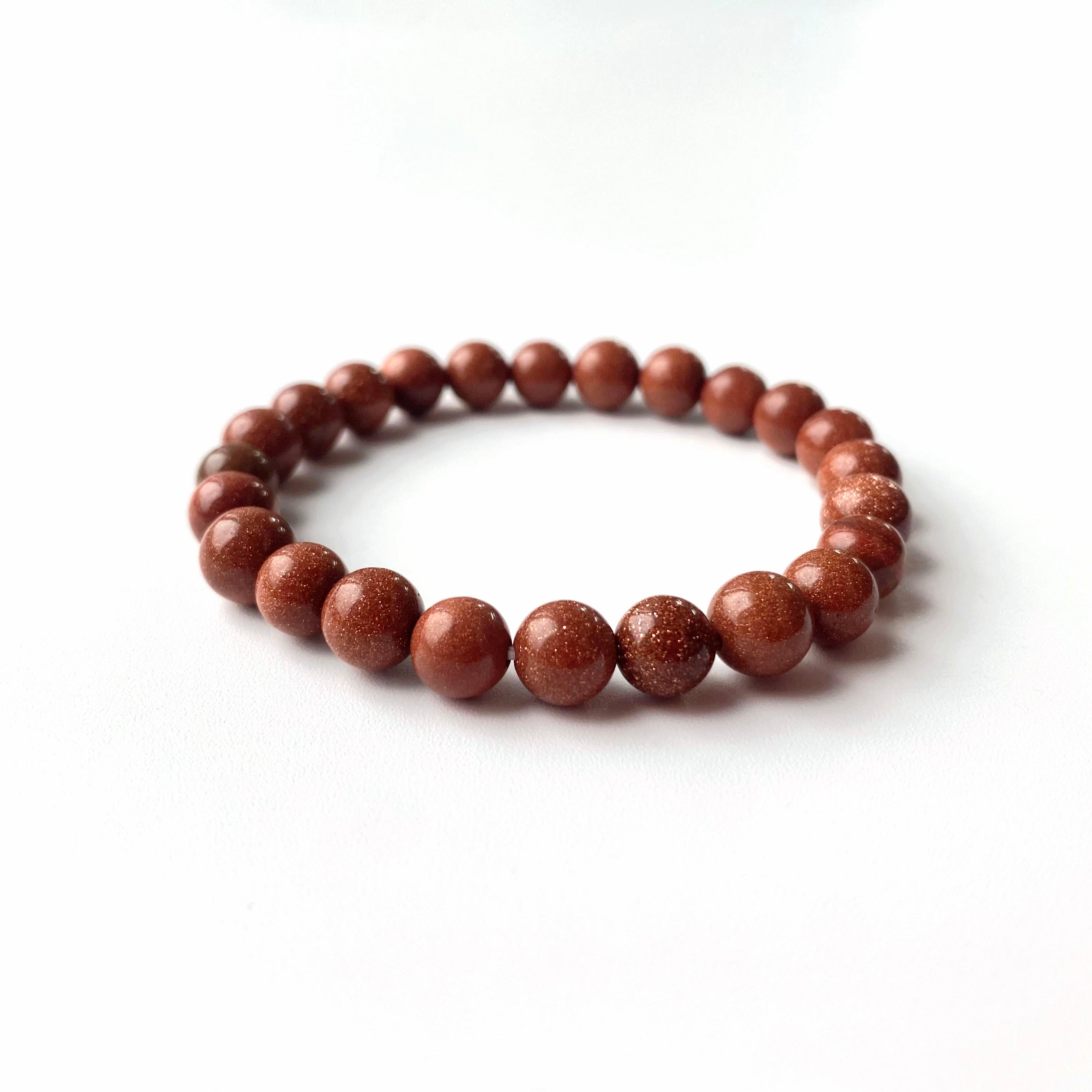 Gold sandstone bracelet-B024