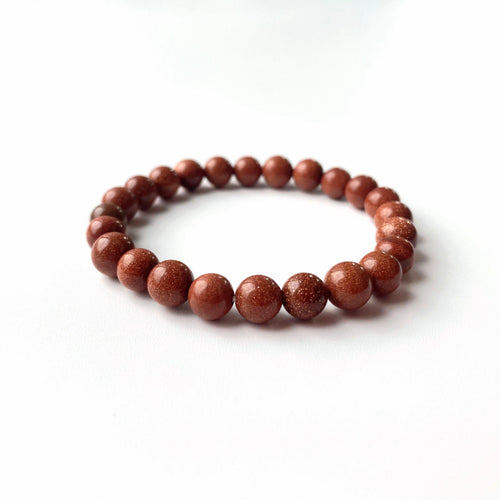 Gold sandstone bracelet-B024