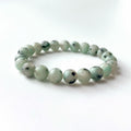 Kiwi jasper crystal bracelet-B023