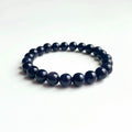 Blue sandstone bracelet-B025
