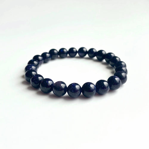 Blue sandstone bracelet-B025
