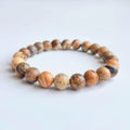 Picture jasper crystal bracelet-B027