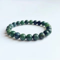 Moss agate crystal bracelet-B028