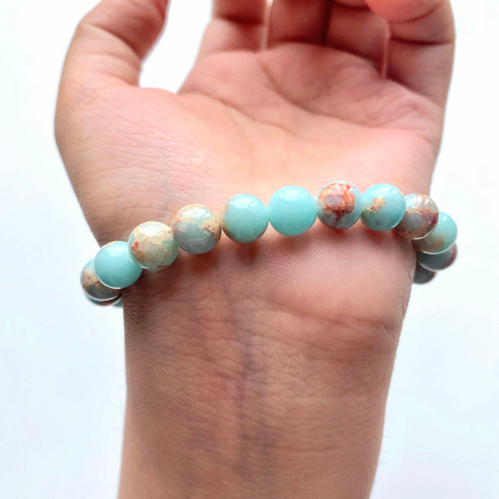 Shoushan jade crystal bracelet-B030