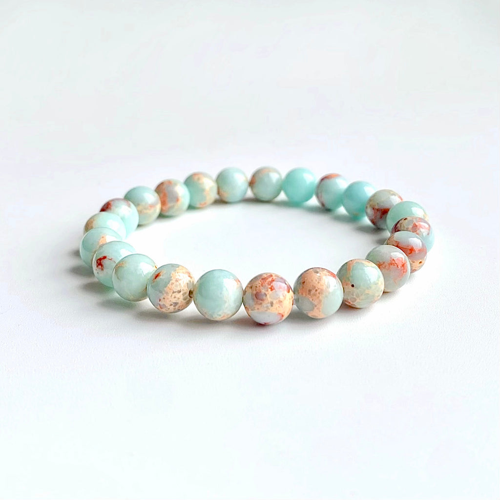 Shoushan jade crystal bracelet-B030