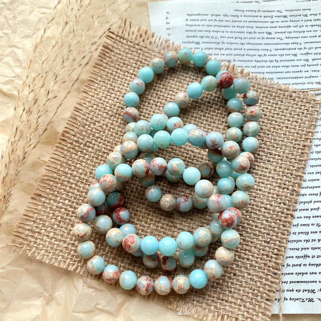 Shoushan jade crystal bracelet-B030