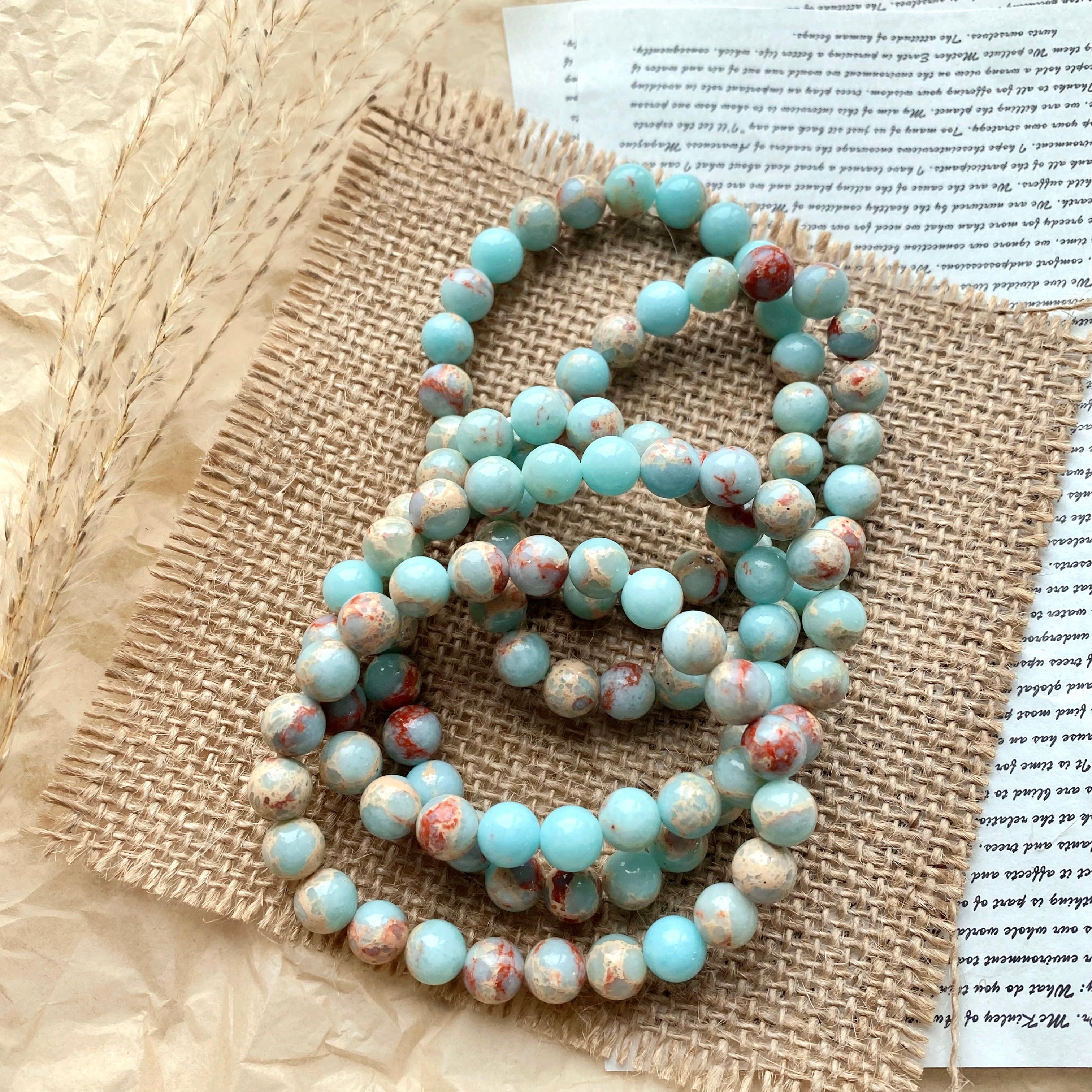 Shoushan jade crystal bracelet-B030
