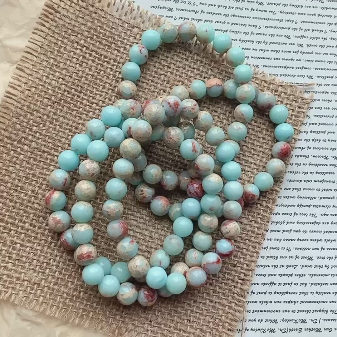 Shoushan jade crystal bracelet-B030